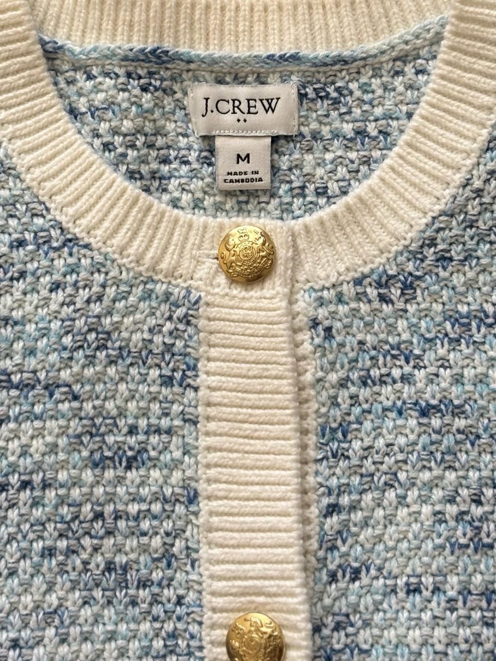 J. Crew Emile Popcorn Sweater Lady Jacket - Picture 7 of 9